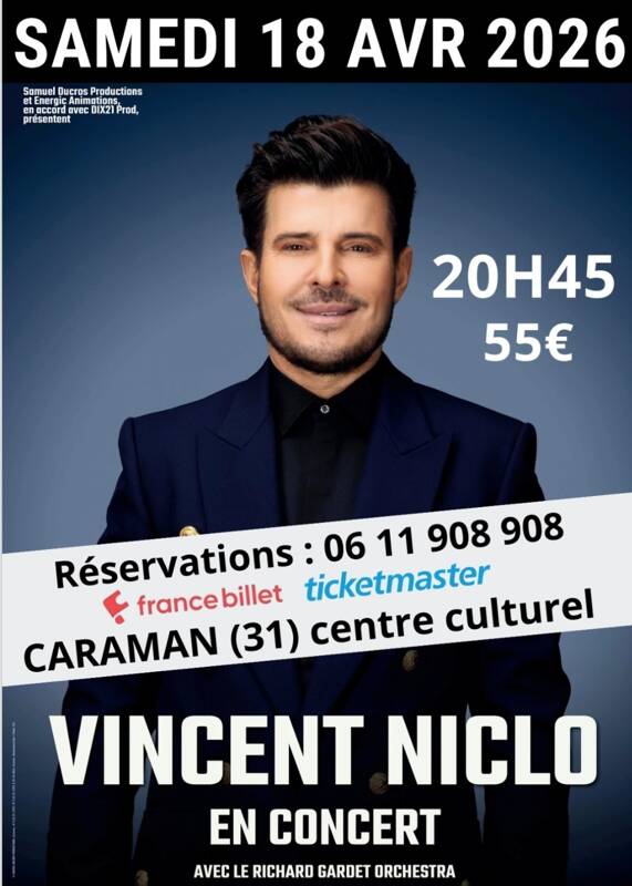 Vincent Niclo en concert