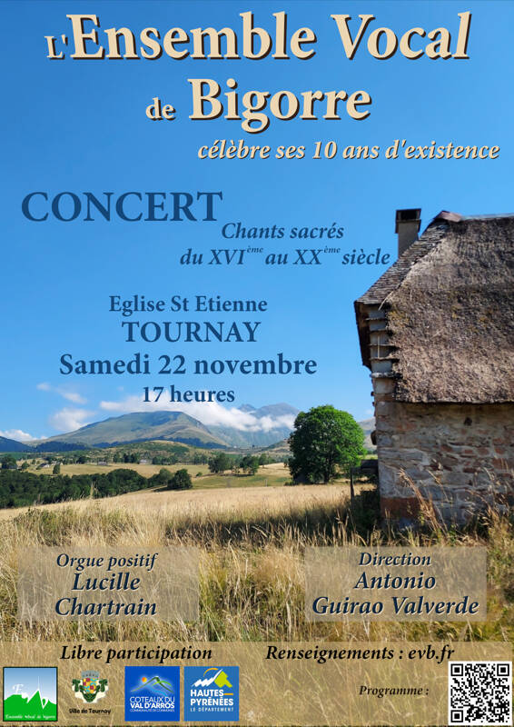 Concert Ensemble vocal de Bigorre
