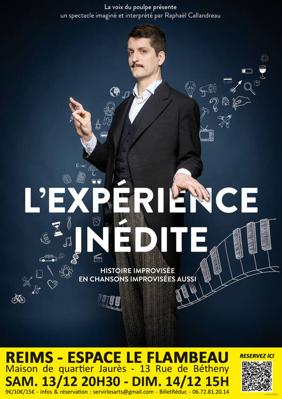 Raphaël Callandreau dans L'Expérience Inédite