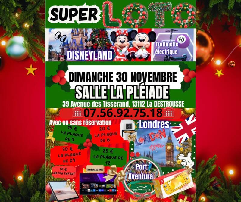 Super loto à la destrousse