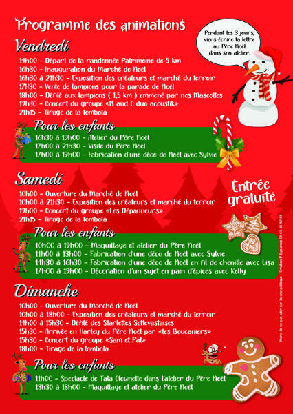 Superbe Marché de Noël