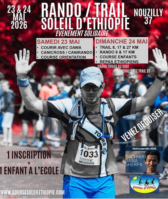 Rando Trail Solidaire Soleil Ethiopie