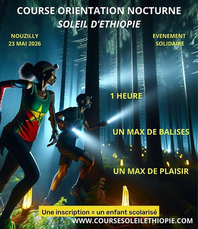 Course d'orientation Nocturne Soleil d'Ethiopie