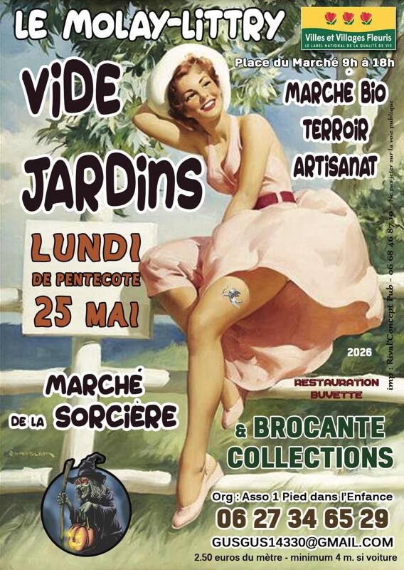 Vide jardins marché bio terroir artisanats