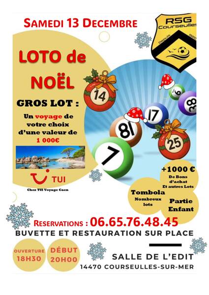 SUPER LOTO de Noël