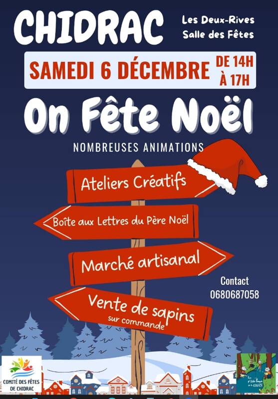 Les deux rives en mode magie de Noël
