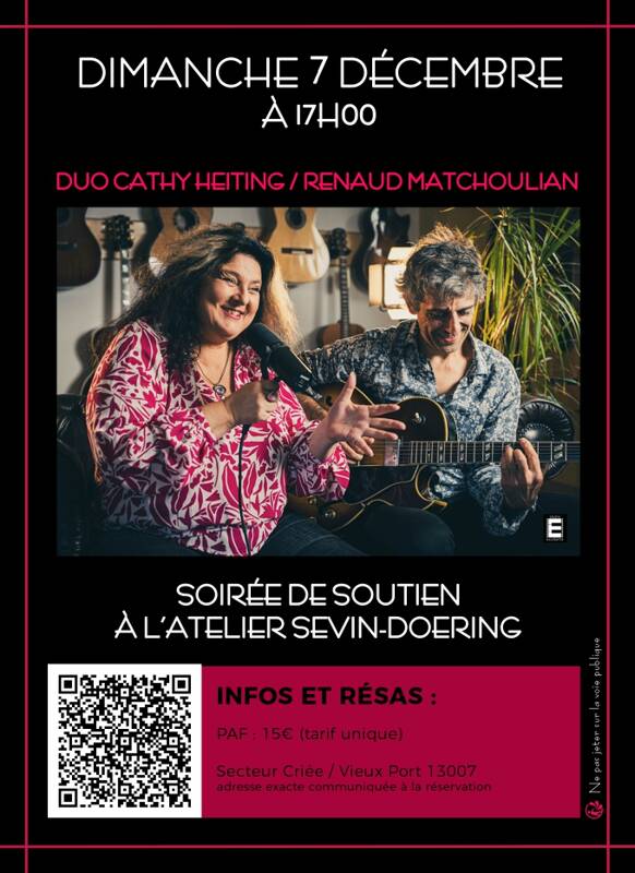 Duo Cathy Heiting / Renaud Matchoulian :