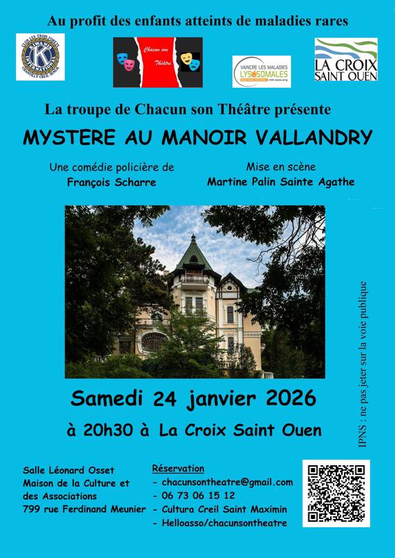 Mystère au manoir de Vallandry