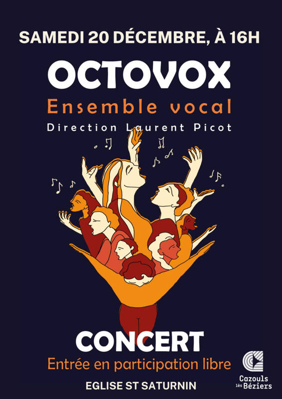 Concert de l'ensemble vocal Octovox