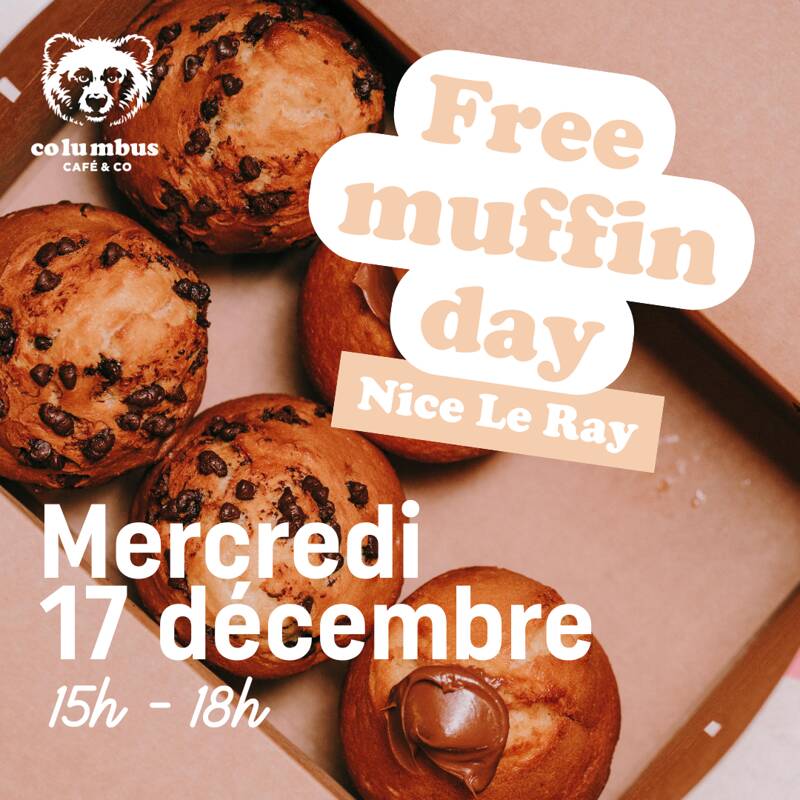 Columbus Café organise un Free Muffin Day