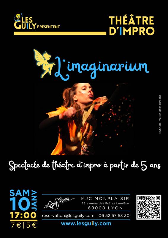 L'imaginarium : Spectacle d'improvisation pour les 6-10ans