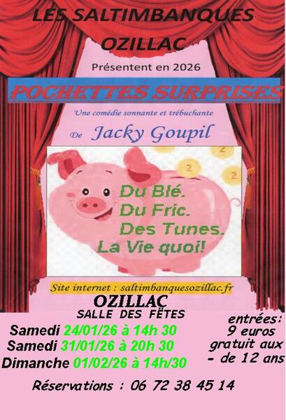 la troupe des Saltimbanques d'Ozillac présente