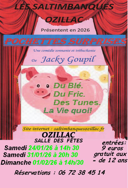 la troupe des Saltimbanques d'Ozillac présente