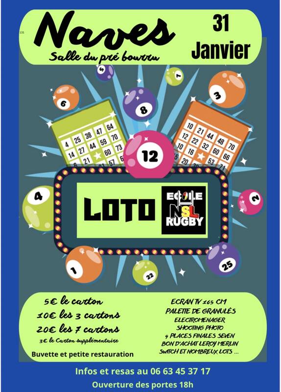 Loto école de rugby NSL