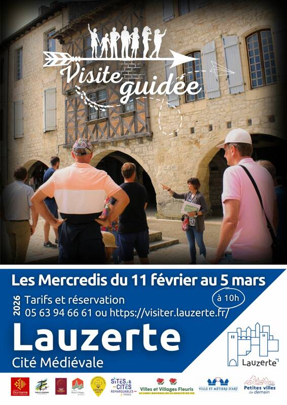 Visites guidées pendant les vacances scolaires de février