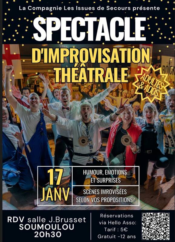 Spectacle Improvisation Théâtrale
