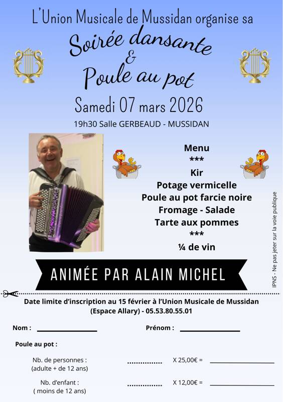 Poule au pot dansante