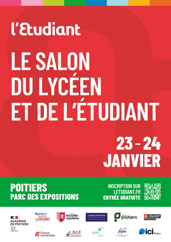 Le Salon du lycéen et de l’étudiant à Poitiers