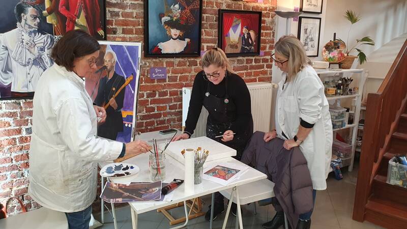 Stages Dessin Peinture Illustration Vacances Hiver Semaine 2