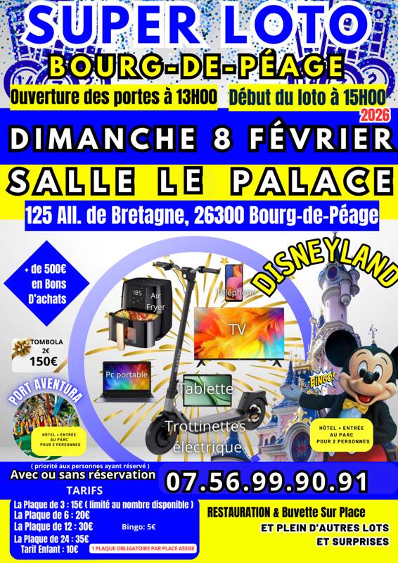 Super Loto à Bourg-de-Péage