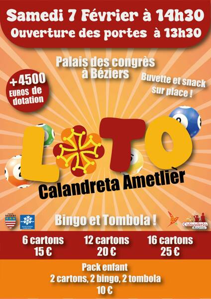 Loto Calandreta l'Ametlier