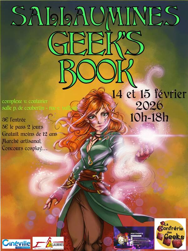 Sallaumines Geek's Book 14&15 Février 2026