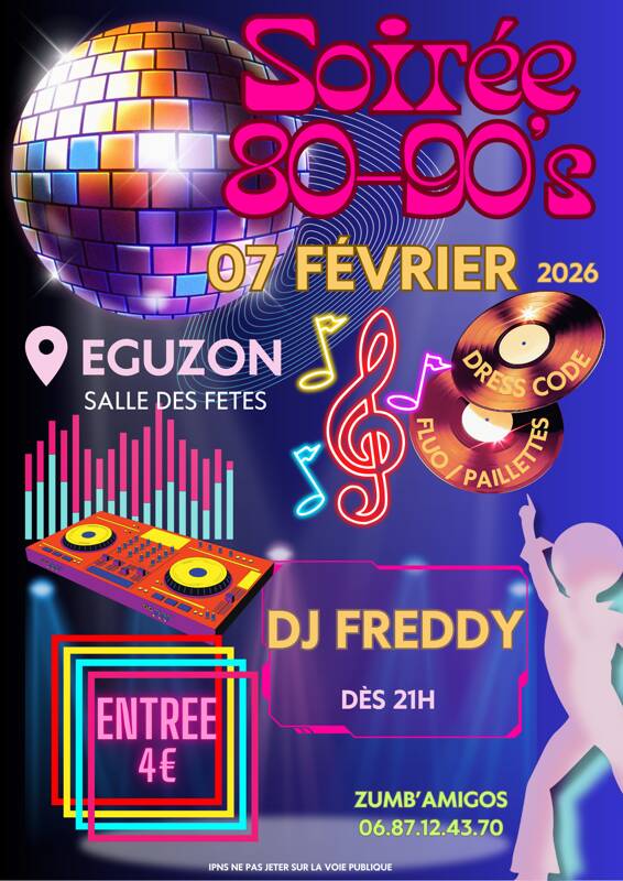 SOIREE ANNEES 80-90