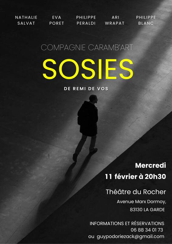 THEATRE Sosies de Rémi De Vos