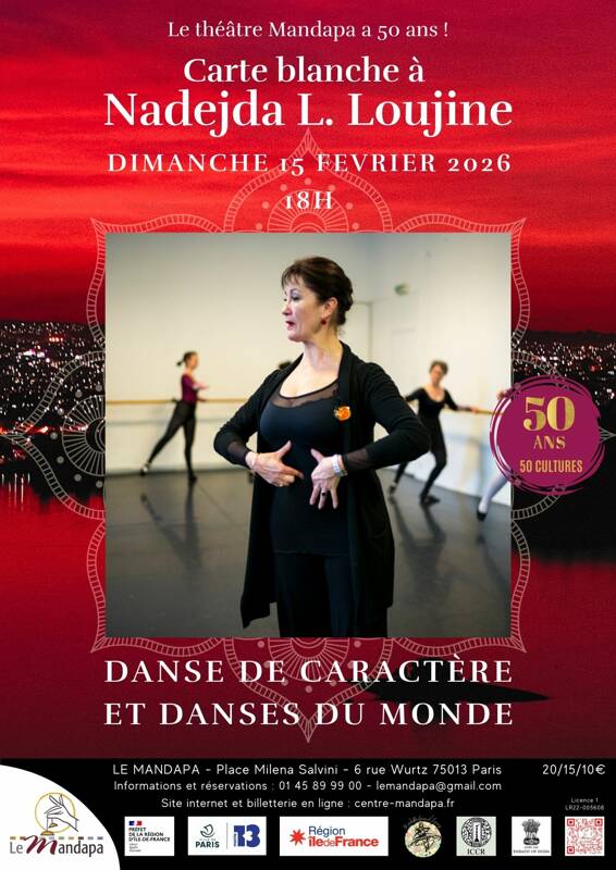 Carte blanche à Nadejda L. Loujine - Danse de caractère et danses du monde