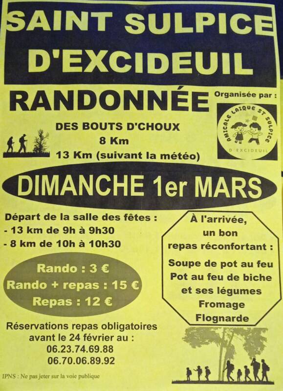 Randonnée des Bouts d'Choux !
