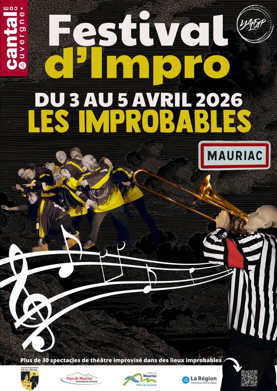 LES IMPROBABLES DE MAURIAC, FESTIVAL D'IMPROVISATION THEATRALE