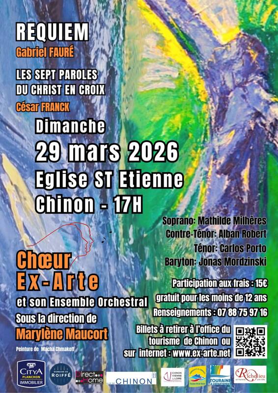 CONCERT PICTURAL à l'église SAINT ETIENNE de CHINON