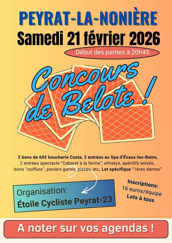 Concours de belote