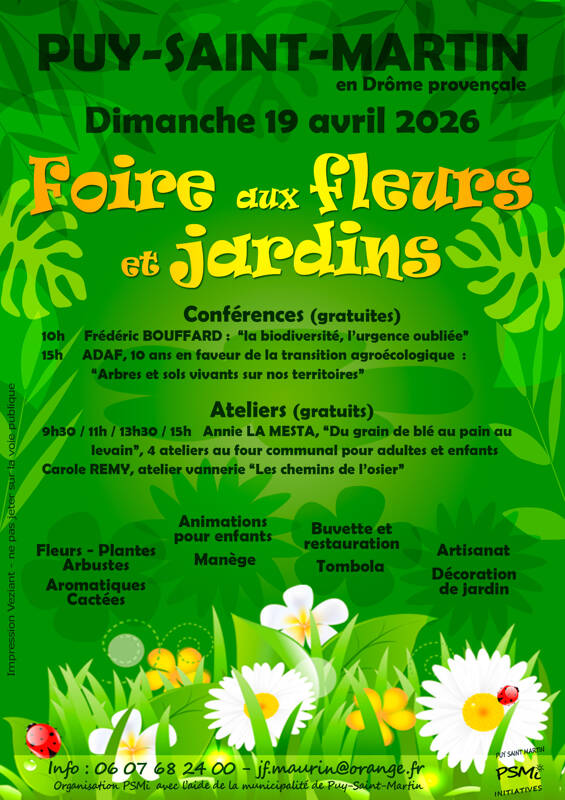 Foire aux Fleurs et Jardins