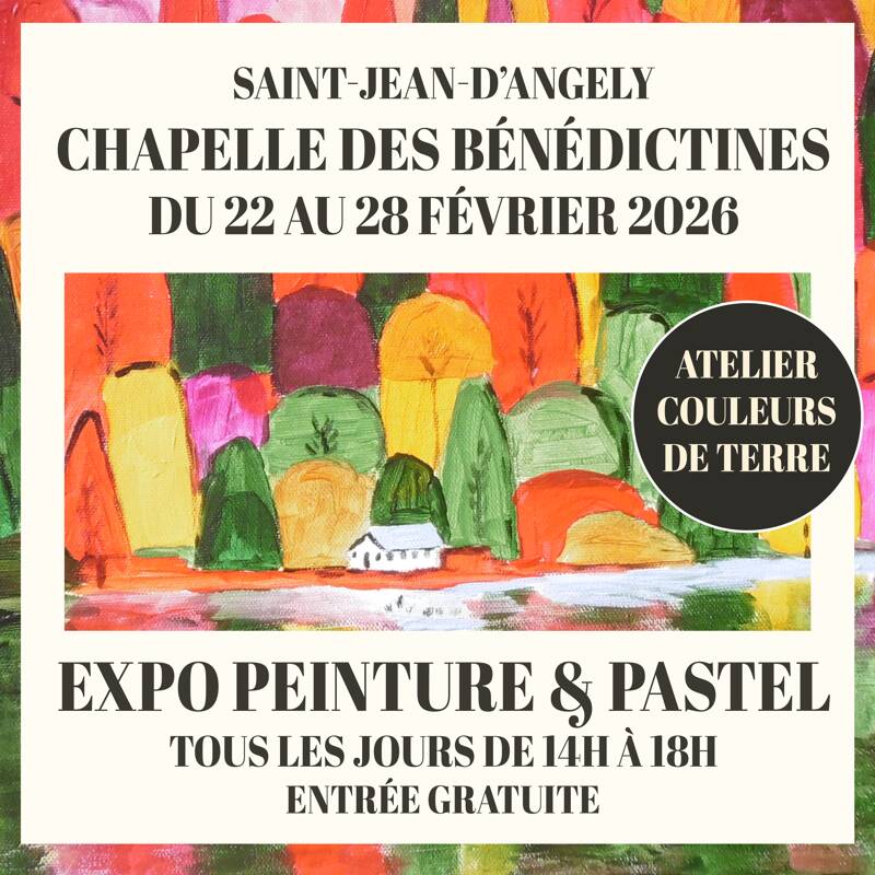 Exposition peinture et pastel - Chapelle des Bénédictines