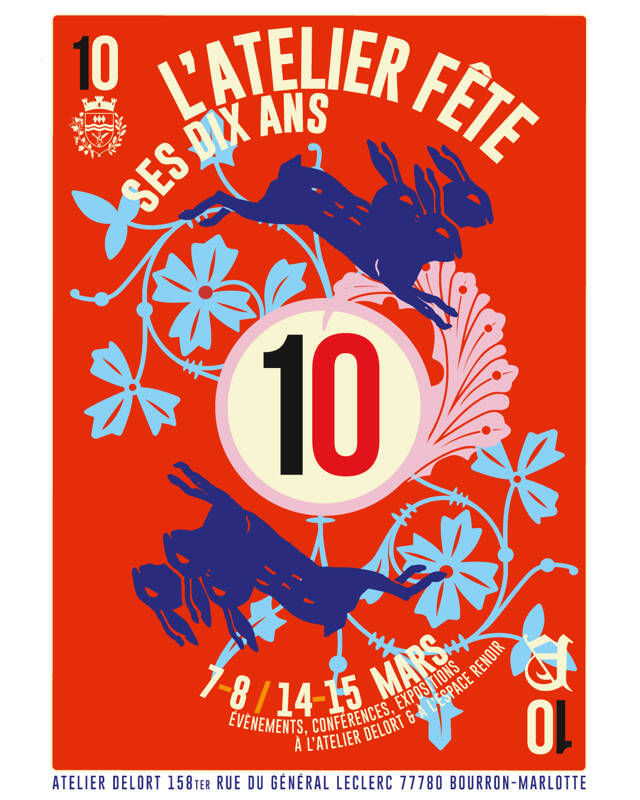 10 ans de l'Atelier, association de beaux-arts