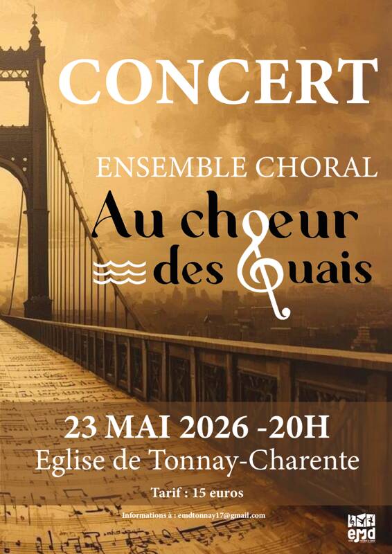 Concert Ensemble Choral Au choeur des Quais