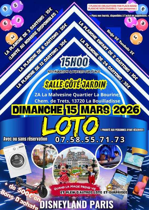 Super Loto à la Bouilladisse