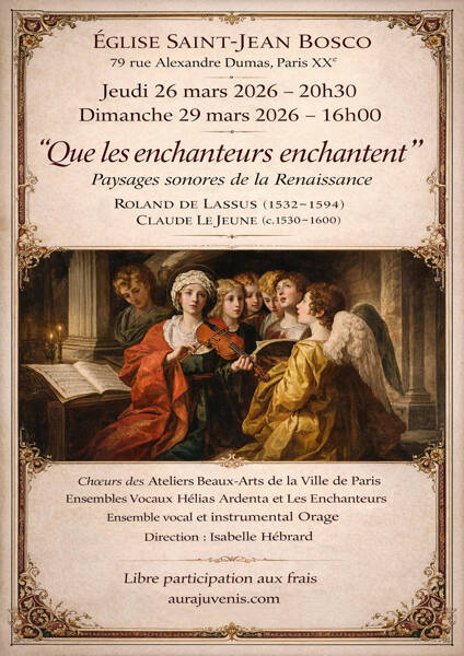 Que les Enchanteurs enchantent,