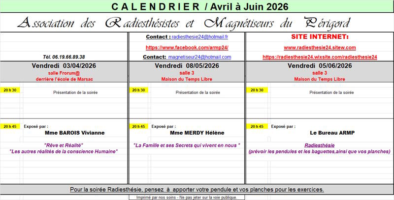 ARMP/Conférence de Mme BAROIS Vivianne