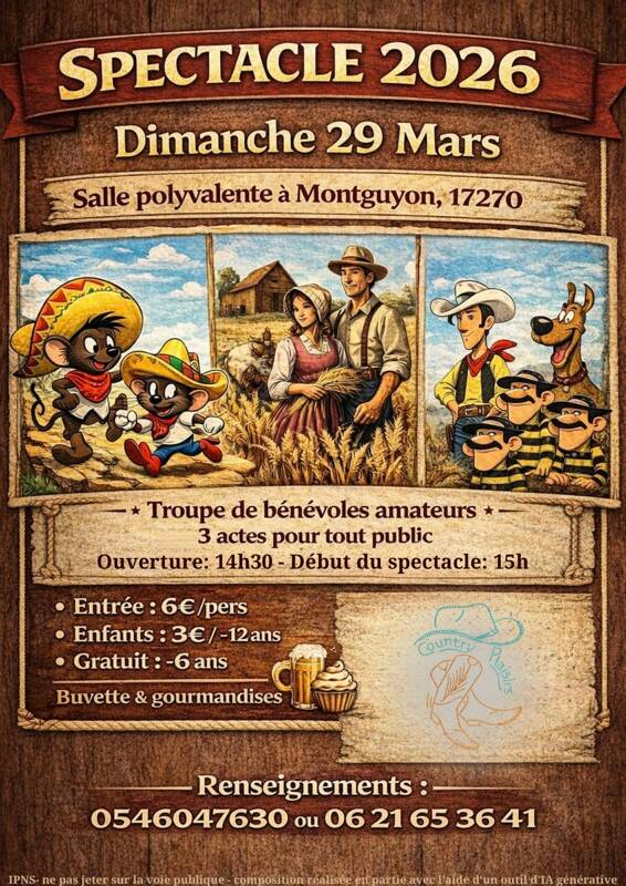 Spectacle Country tout public