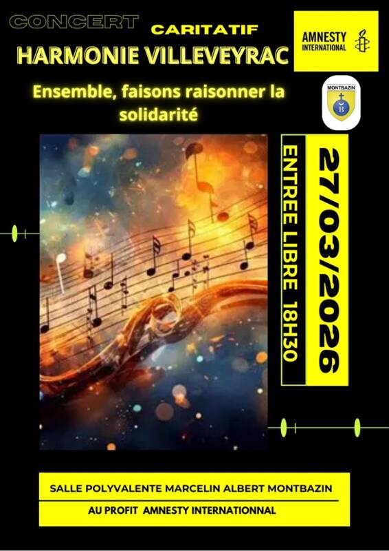 Concert Caritatif avec l'Harmonie de Villeveyrac