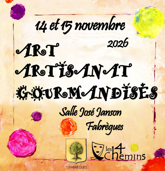 salon art artisanat et gourmandises de Fabrègues