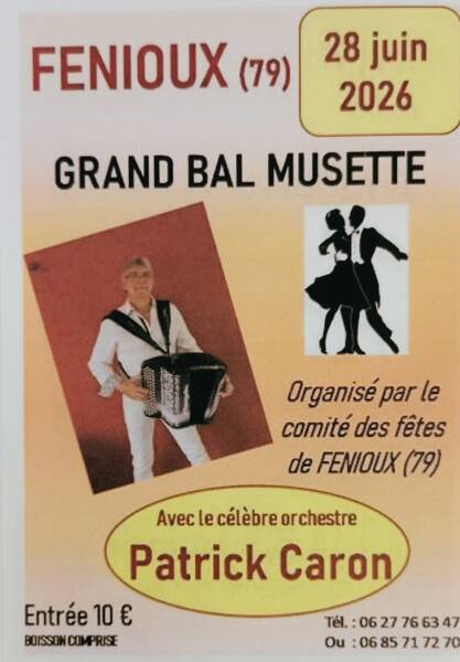 ANNULE CANICULE Bal musette (Orchestre : Patrick CARON)