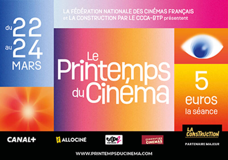 Le Printemps du cinéma 2026 - 5€ la place
