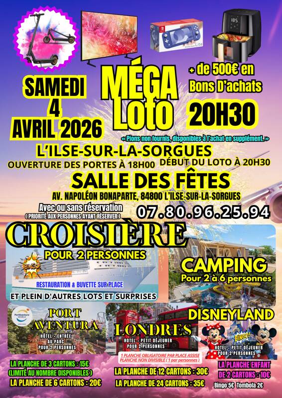 Méga Loto Soirée