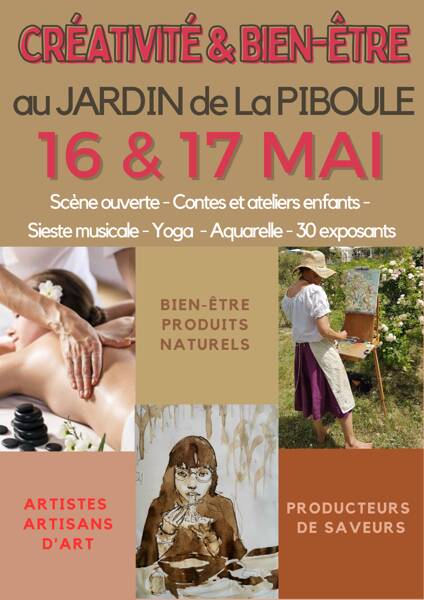 Créativité et Bien-être au Jardin de la Piboule