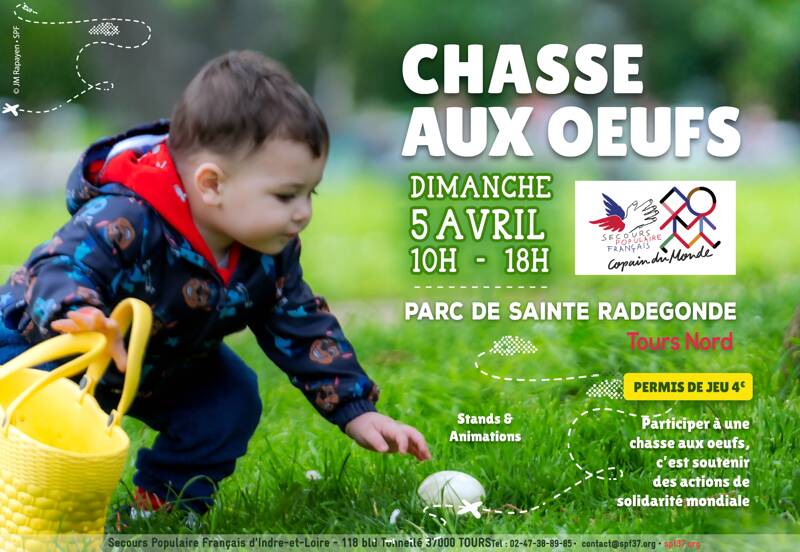 Chasse aux oeufs à Tours