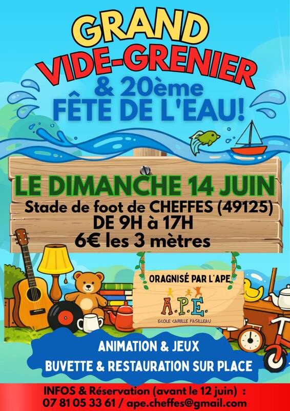 Fête de l'eau - Vide-grenier