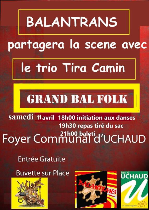 Bal folk avec BALANTRANS et Tira Camin